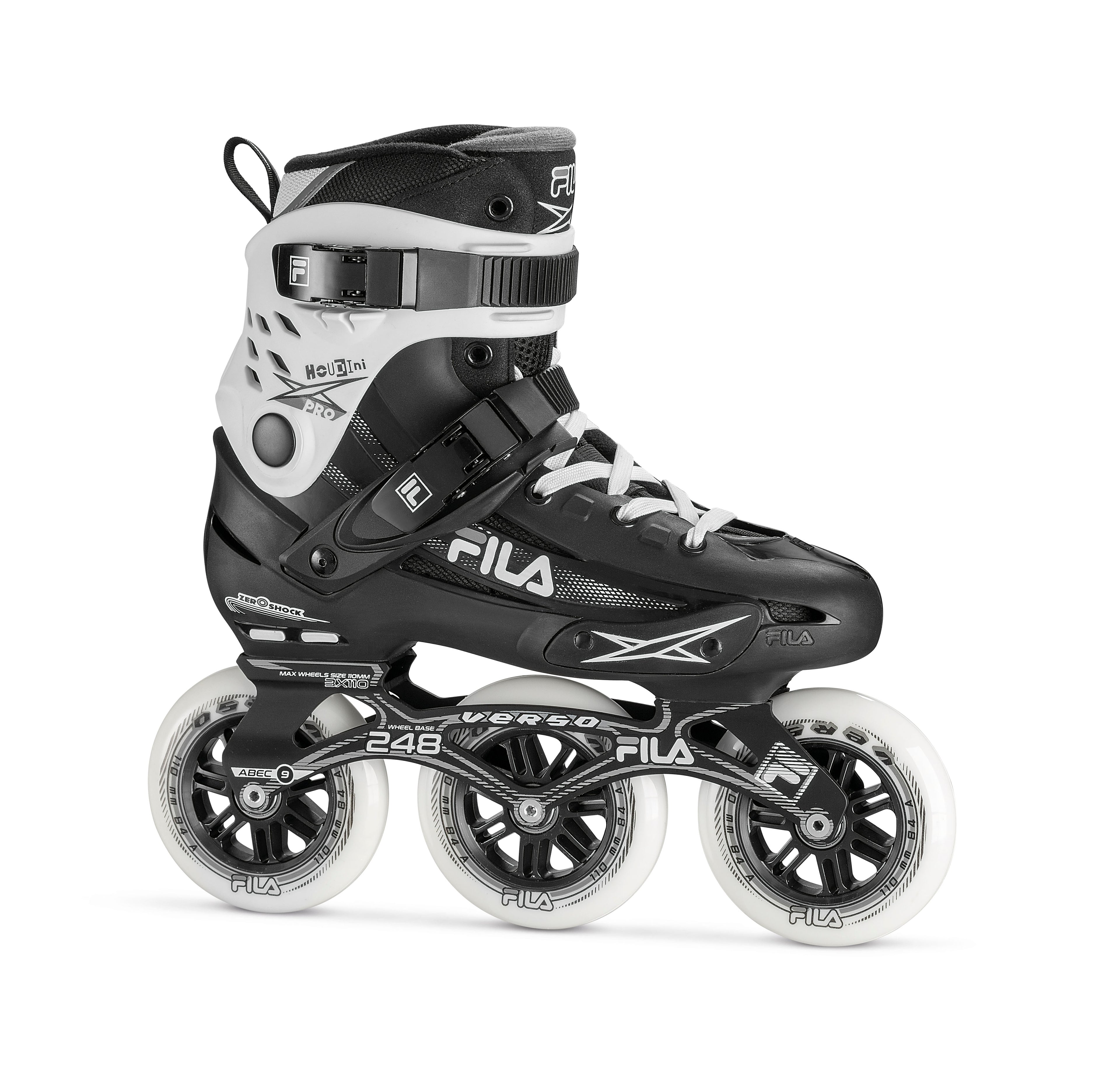 Patines HOUDINI PRO BLACK/WHITE-vista frontal