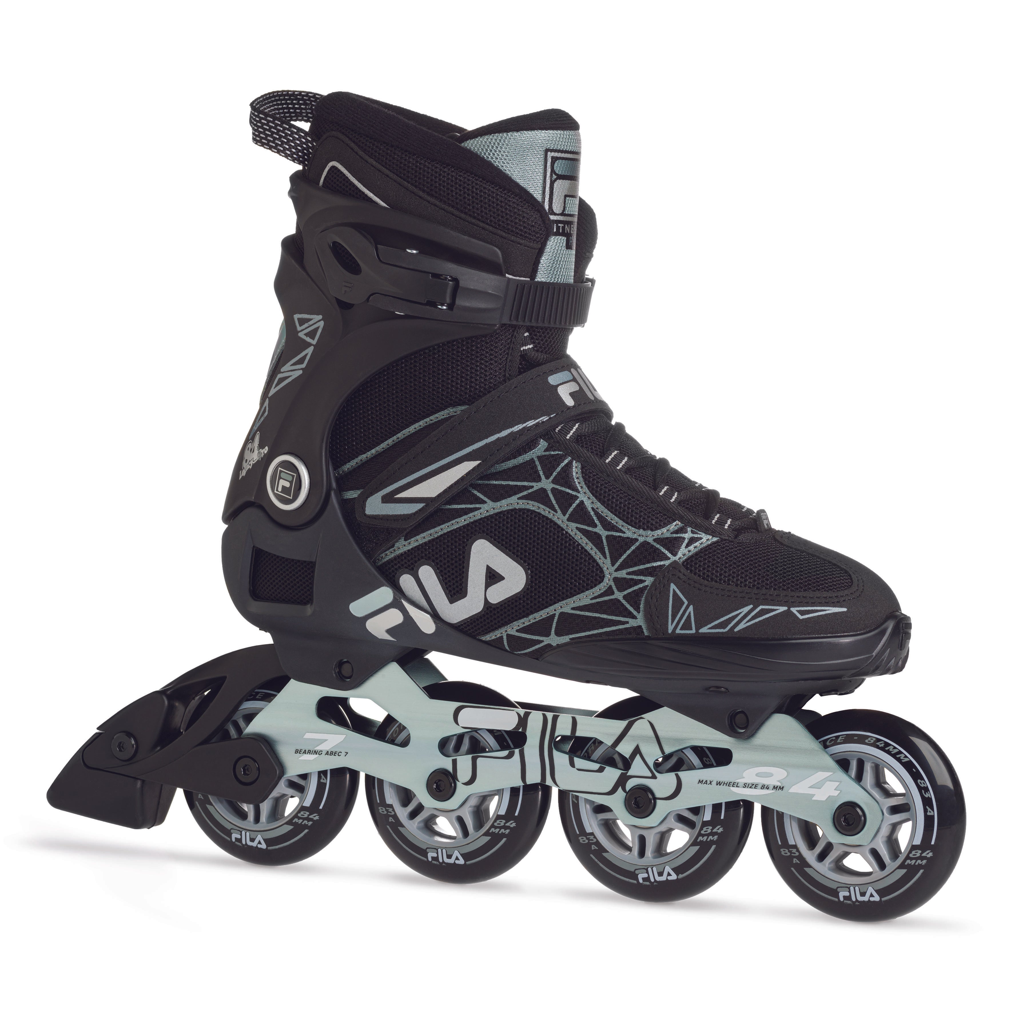 Patines LEGACY PRO 84 BLACK/GREY-vista frontal