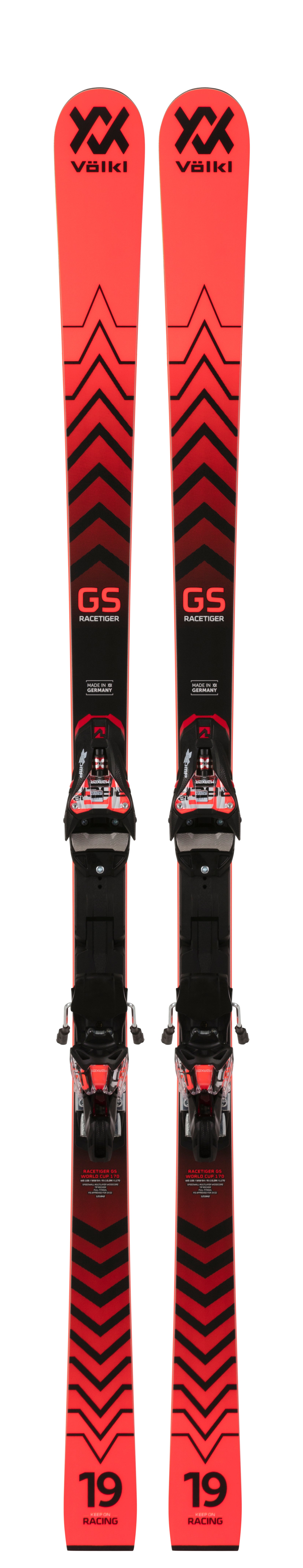 ESQUI RACETIGER GS R JR W/ PLATE L