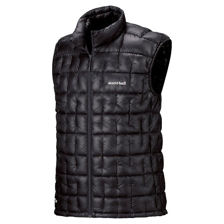 PLASMA 1000 DOWN VEST MEN BLACK