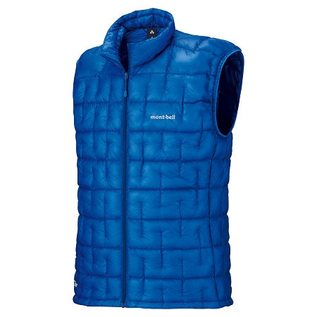 PLASMA 1000 DOWN VEST MEN PRIMARY BLUE